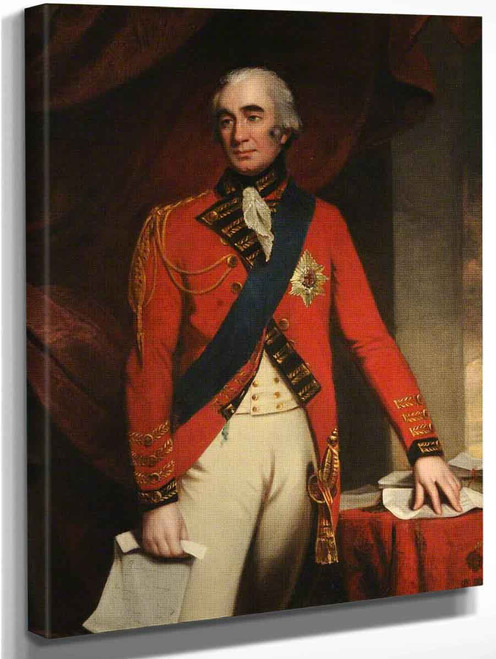 Francis Rawdon Hastings, Marquess Of Hastings And Governor General Of Bengal By John Hoppner  By John Hoppner