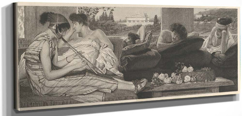 The Siësta By Sir Lawrence Alma Tadema