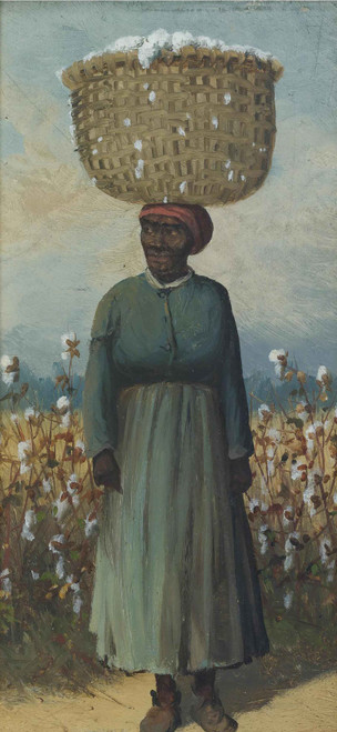 Cotton Pickers A Pair Of Paintings by William Aiken Walker