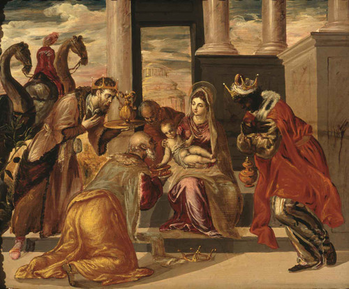 Adoration Of The Magi by El Greco
