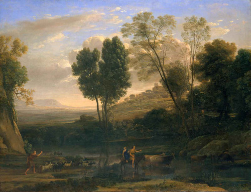 Amanecer by Claude Lorrain