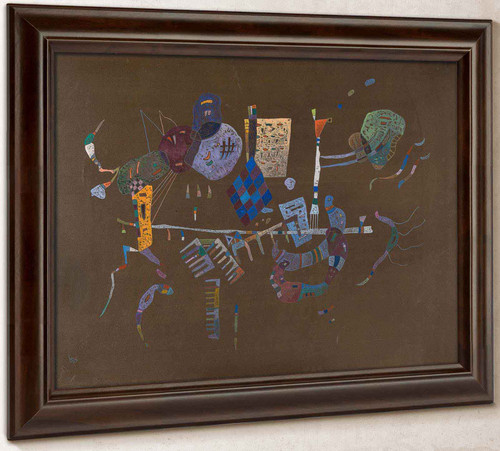 Around The Line by Wassily Kandinsky