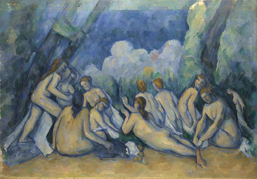 Bathers (Les Grandes Baigneuses) by Paul Cezanne