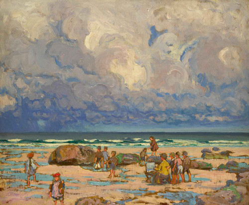 Beach Scene by William Samuel Horton
