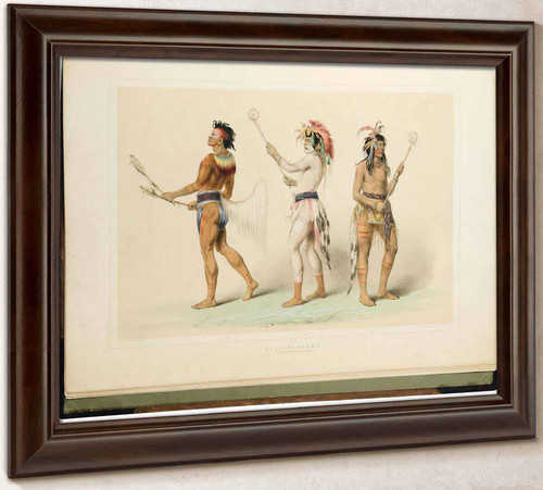 Catlins North American Indian Portfolio Hunting Scenes And Amusements Of The Rocky Mountains And Prairies Of America London C & J Adlard For George Catlin Egyptian Hall 1844 by George Catlin