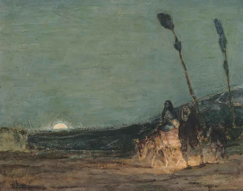 Flight Into Egypt (1) by Henry Ossawa Tanner