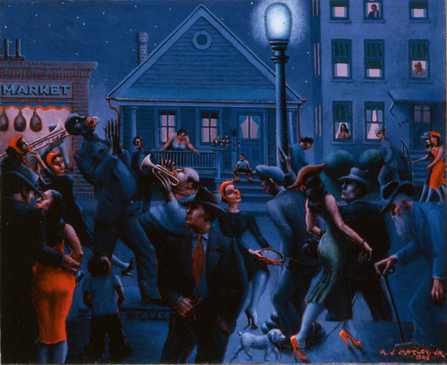 Gettin Religion By Archibald Motley