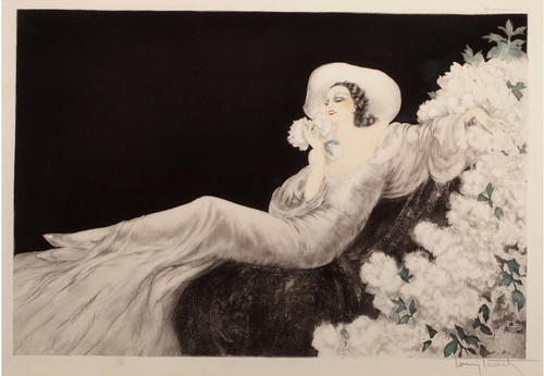 Loves Blossom (Parfum De Fleurs) 1937 by Louis Icart