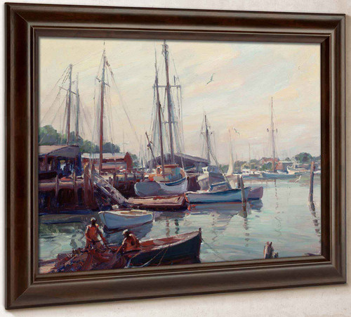 Morning Smith Cove Gloucester by Emile Albert Gruppe