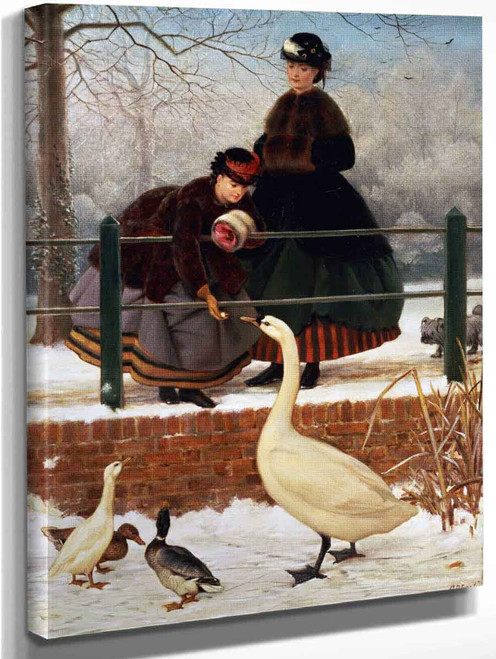 Frozen Out By George Dunlop Leslie