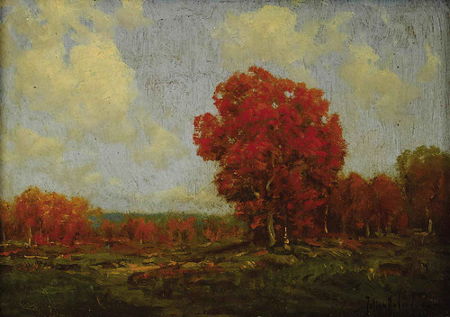 October Day 1908 by Julian Onderdonk