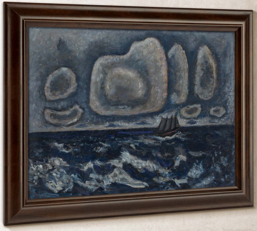Off To The Banks 1936 by Marsden Hartley