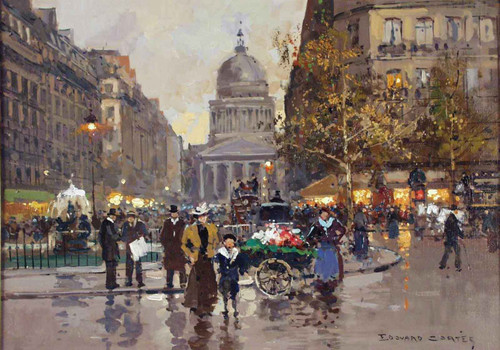 Pantheon Evening by Edouard Leon Cortes
