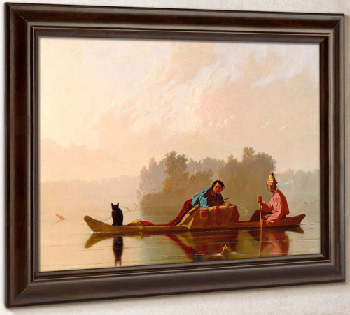 Pelzhändler Auf Dem Missouri by George Caleb Bingham