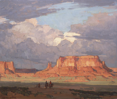 Red Mesa Monument Valley Utah by Edgar Payne