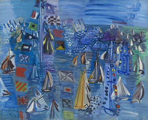 Regatta At Cowes by Dufy Raoul