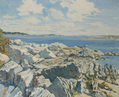 Rocky Coast (Maine) by Walter Elmer Schofield