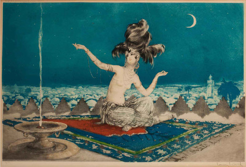 Scheherazade Circa 1927 by Louis Icart