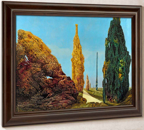Solitary And Conjugal Trees by Max Ernst