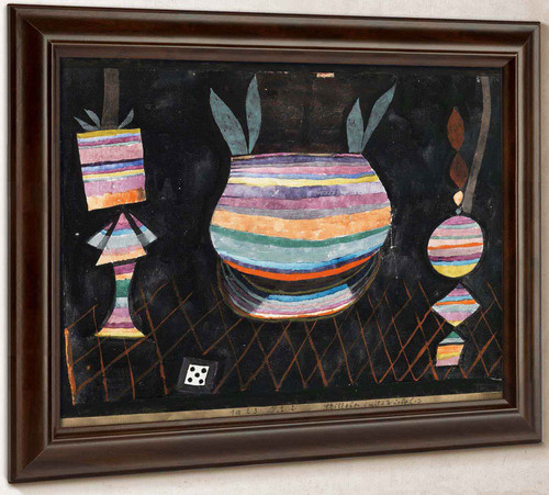 Still Life With Dice 1923 22 by Paul Klee