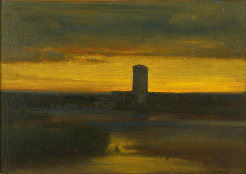 The After Glow Italy by George Inness