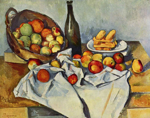 The Basket Of Apples by Paul Cezanne