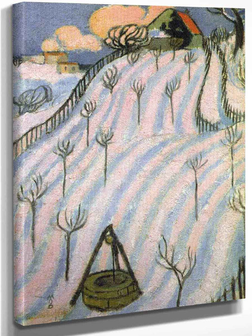 Furrows In The Snow By Maurice Denis