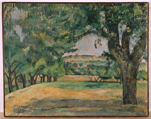 The Neighborhood Of Jas De Bouffan by Paul Cezanne