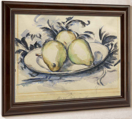 Three Pears by Paul Cezanne