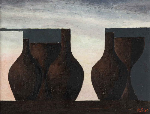 Vases Signed Pvs 90 by Philip Von Schantz