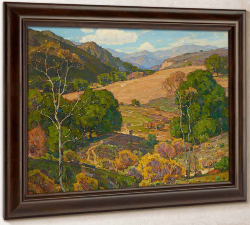 When Fields Lie Fallow By William Wendt by William Wendt