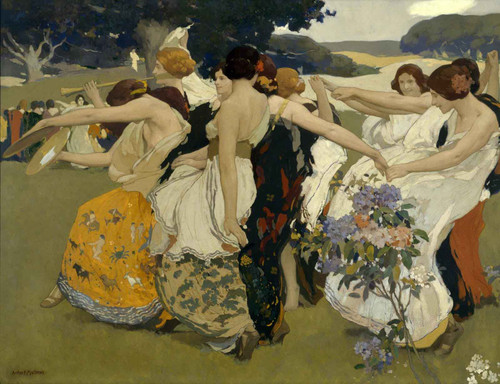 Youth By Arthur Frank Mathews by Arthur Frank Mathews