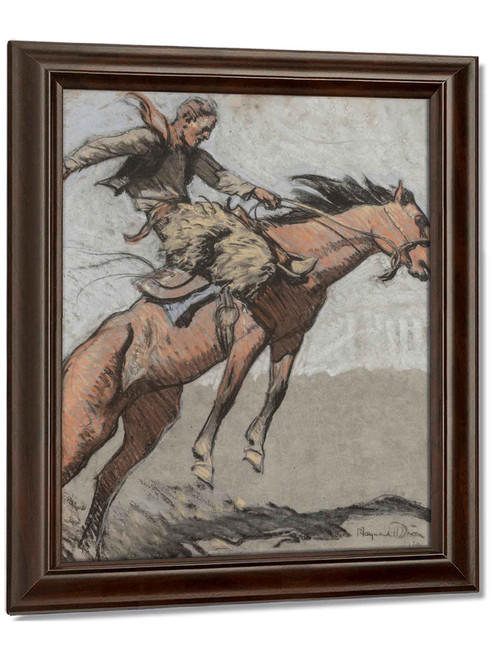 Bronco Buster 1920 by Maynard Dixon Bronco Buster 1920 by Maynard Dixon