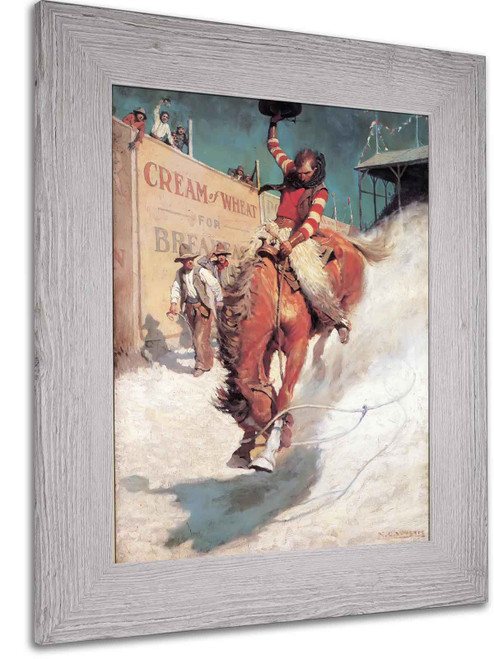 Bronco Buster by Nc Wyeth