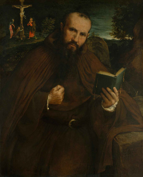 Brother Gregorio Belo Of Vicenza By Lorenzo Lotto by Lorenzo Lotto