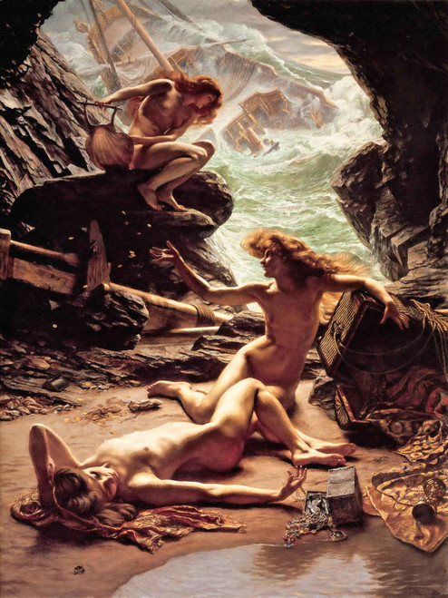 Cave Of The Storm Nymphs by Edward John Poynter