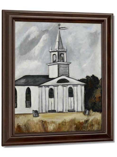 Church At Head Tide Marsden Hartley by Marsden Hartley