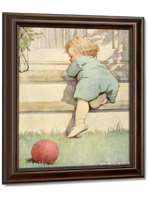 Climbing The Stairs by Jessie Willcox Smith