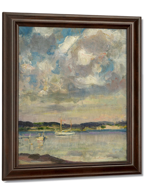 Clouds Peconic Bay by Irving Ramsey Wiles