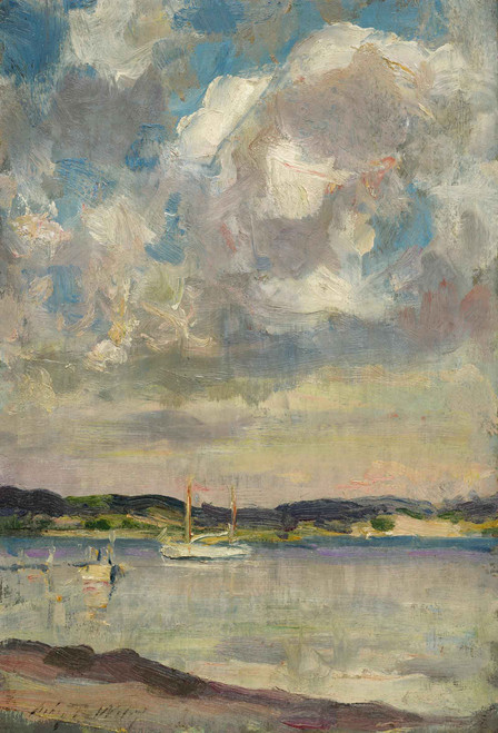 Clouds Peconic Bay by Irving Ramsey Wiles
