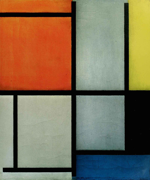 Composition 1921 by Peit Mondrian