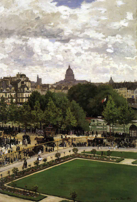 Garden Of The Princess By Claude Oscar Monet