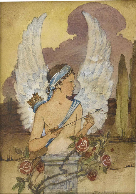 Cupid 1907 by Jessie Willcox Smith