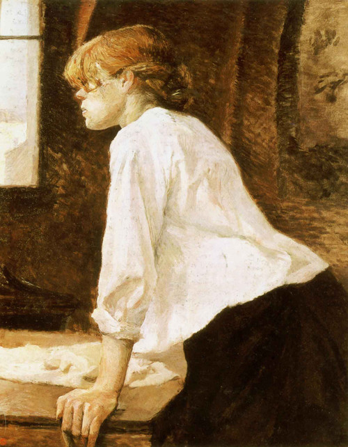 Die Wäscherin by Henri De Toulouse Lautrec