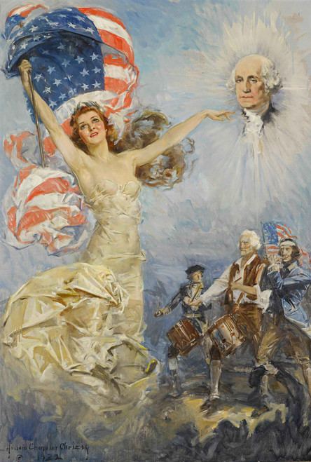 Father Of His Country by Howard Chandler Christy