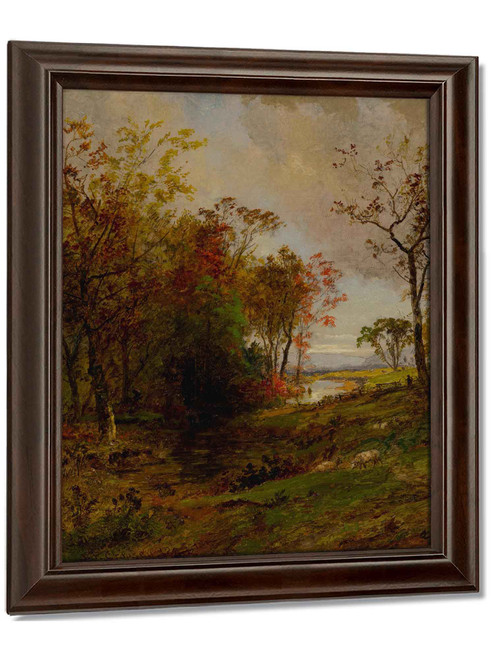 Hudson Valley Landscape by Jasper Francis Cropsey