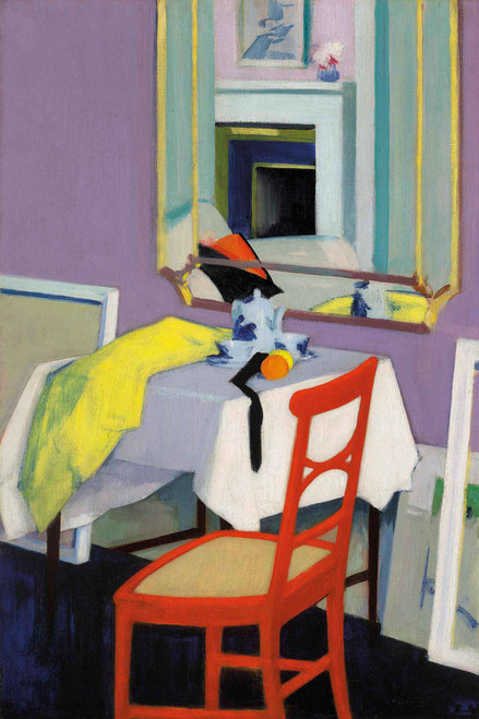 Interior (The Red Chair) by Francis Campbell Bolleau Cadell