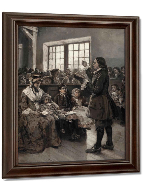 John Wesley Teaching His Sunday School 1897 by Alice Barber Stephens