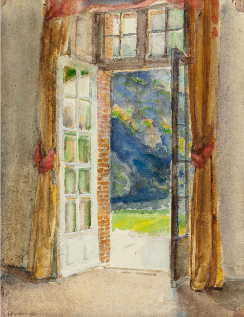 La Fenetre Ouverte Chateau Du Breau (The Open Window) by Walter Gay