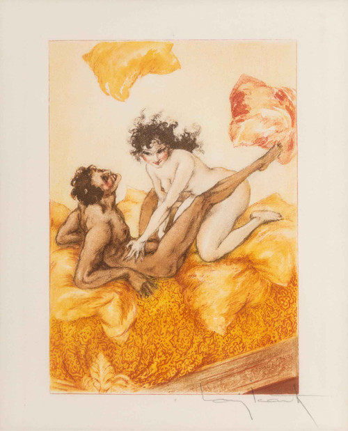 Le Sopha 1935 by Louis Icart